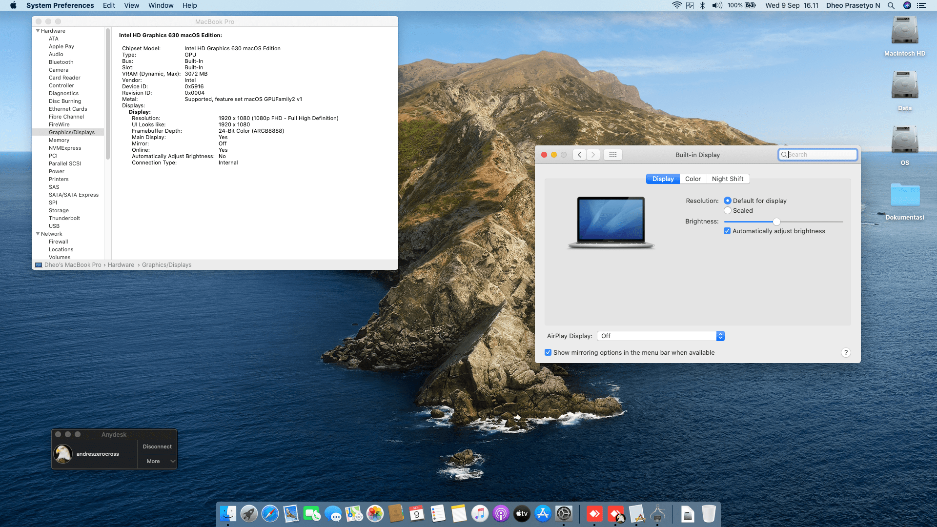Asus N580VD FY001T [KabyLake   Intel HD 630 + I2C] 7